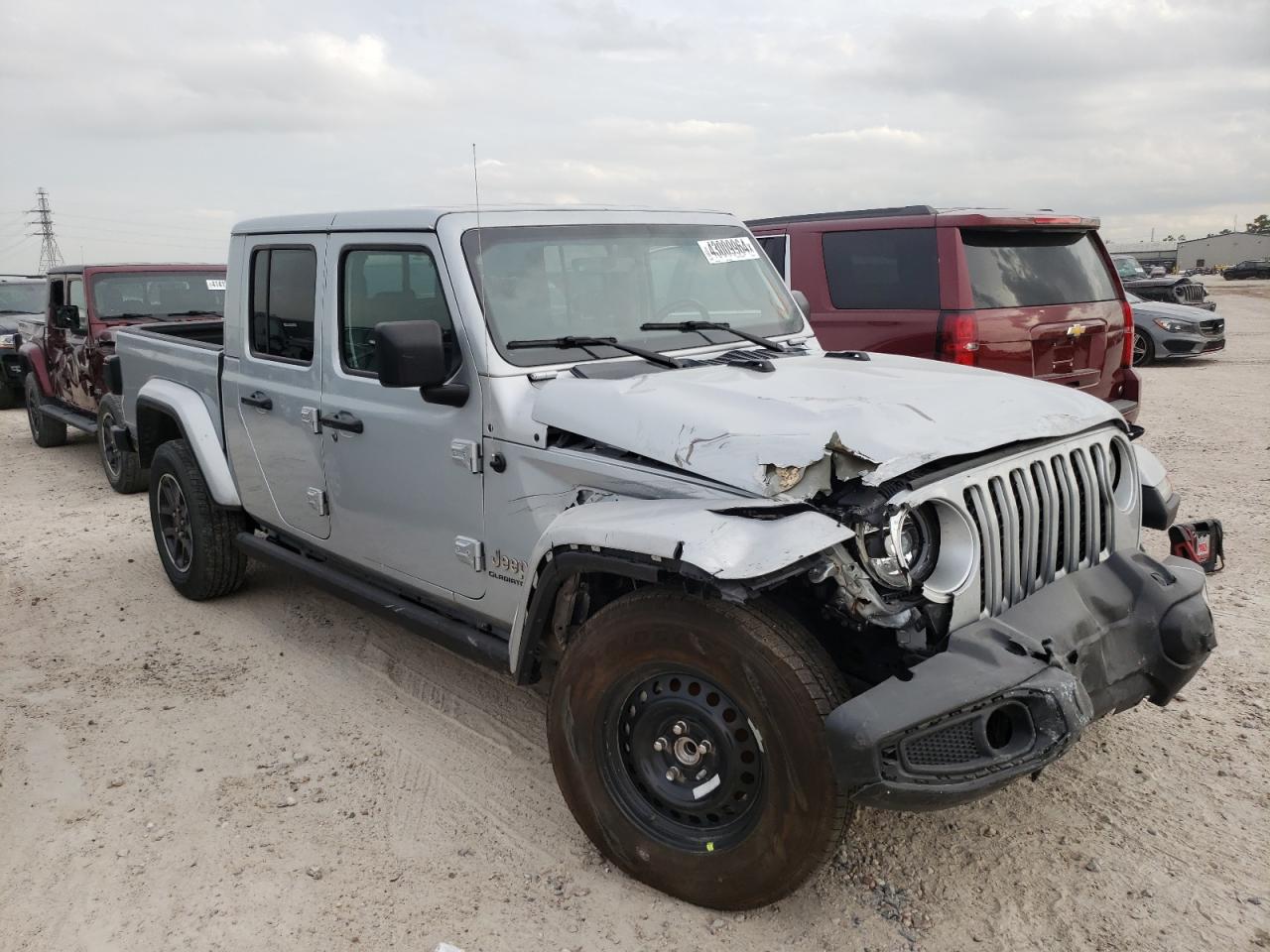 2022 JEEP GLADIATOR OVERLAND VIN:1C6HJTFG5NL180577