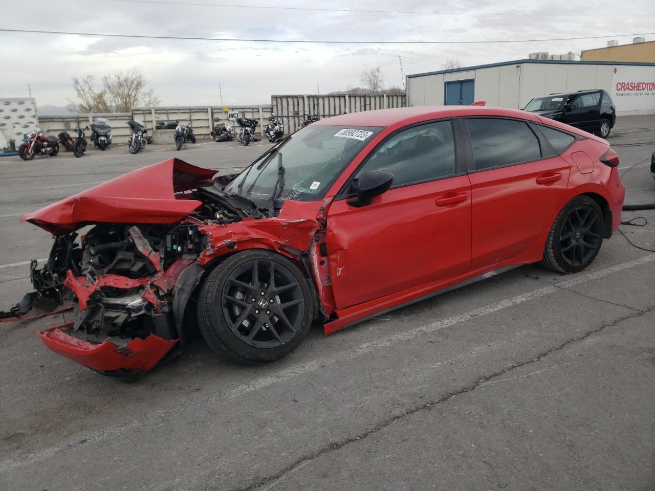 2022 HONDA CIVIC SPORT VIN:19XFL2H86NE021666