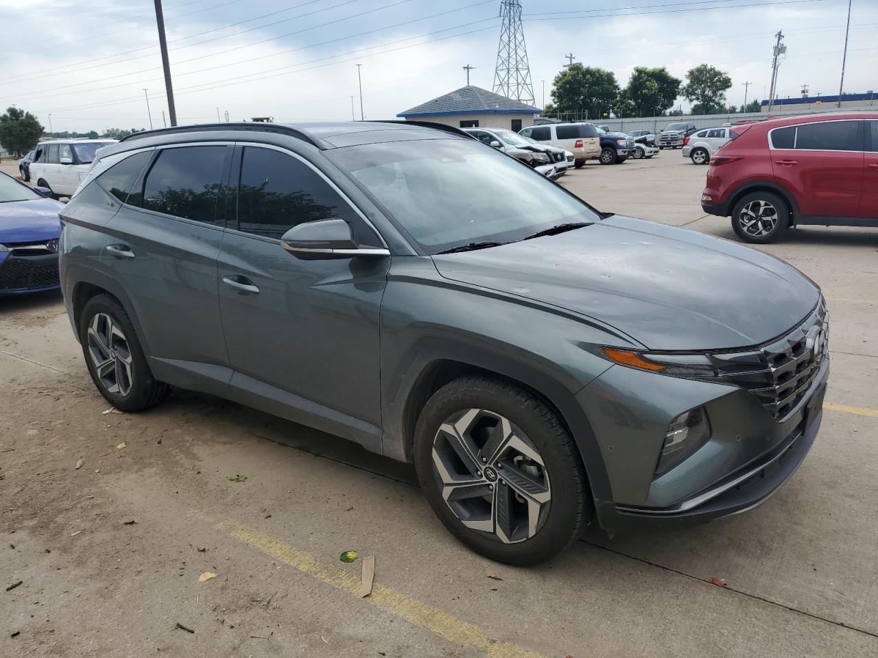 2022 HYUNDAI TUCSON LIMITED VIN:5NMJE3AE8NH060701