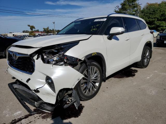 2021 TOYOTA HIGHLANDER PLATINUM VIN: 5TDFZRBH9MS075855