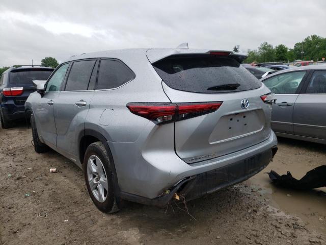 2021 TOYOTA HIGHLANDER HYBRID LE VIN: 5TDBBRCH7MS036330