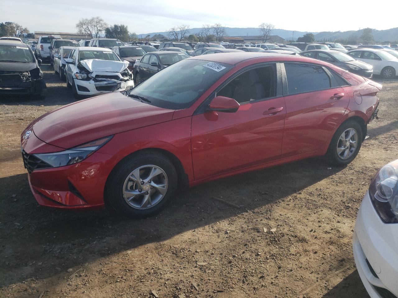 2023 HYUNDAI ELANTRA SE VIN:5NPLL4AG4PH106486