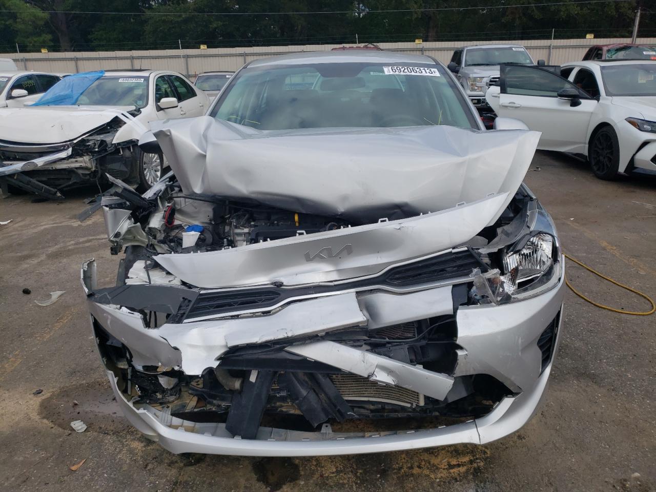 2022 KIA RIO LX VIN:3KPA24AD1NE471337