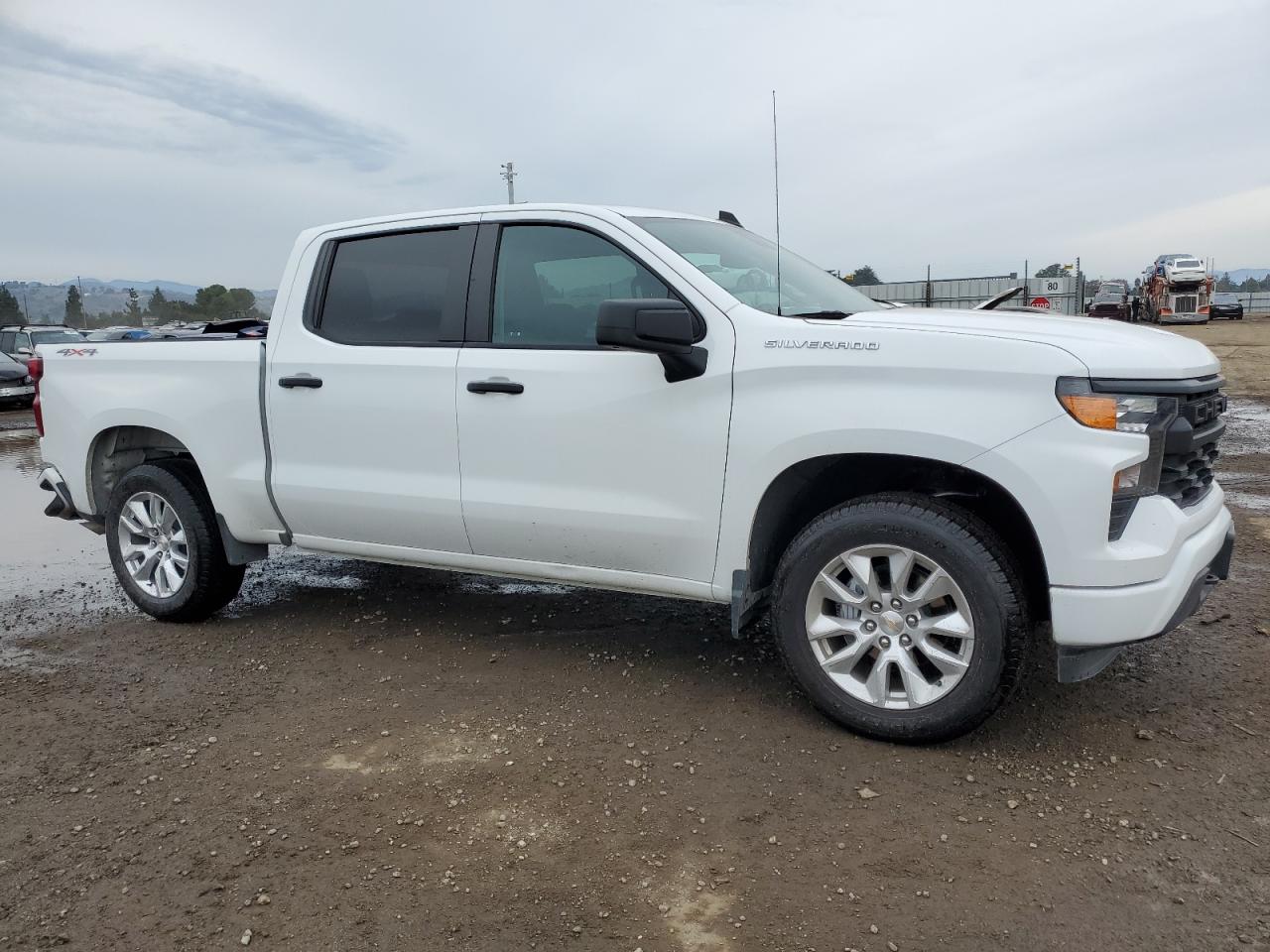 2022 CHEVROLET SILVERADO K1500 CUSTOM VIN:1GCPDBEK3NZ607487