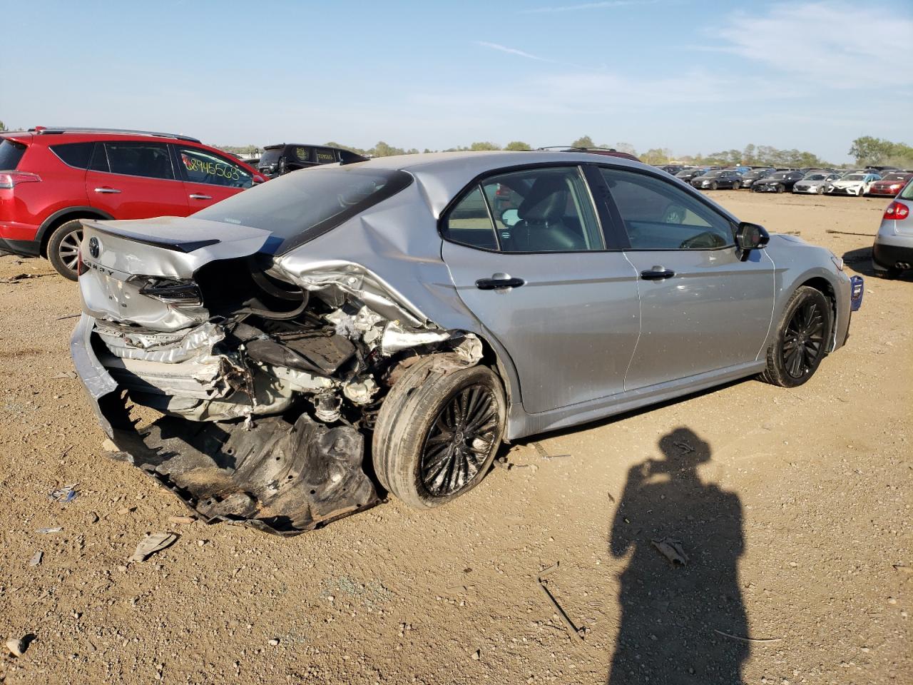 2022 TOYOTA CAMRY NIGHT SHADE VIN:4T1T31AK3NU034164