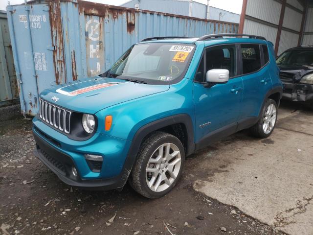 2021 JEEP RENEGADE LATITUDE VIN: ZACNJDBB5MPM46957