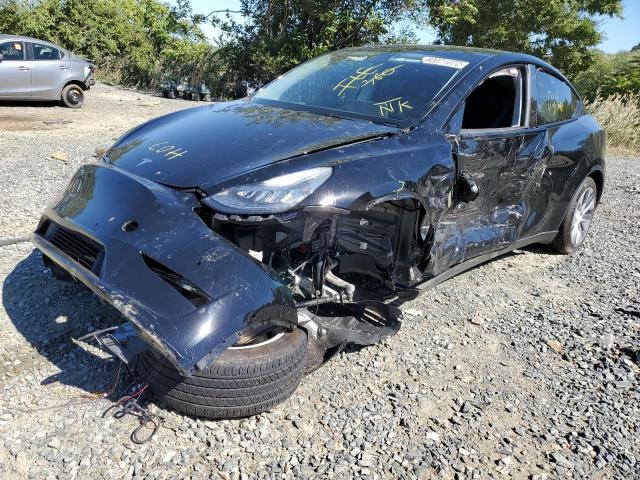 2021 TESLA MODEL Y VIN: 5YJYGDEE4MF185817