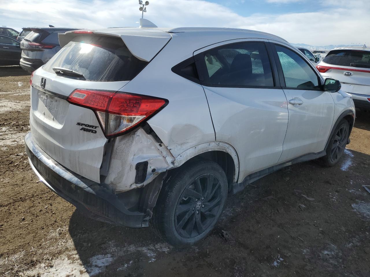 2022 HONDA HR-V SPORT VIN:3CZRU6H13NM761146