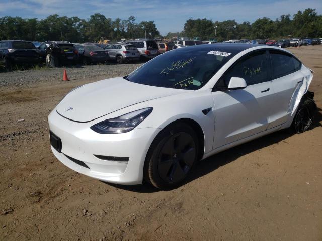 2021 TESLA MODEL 3 VIN: 5YJ3E1EA8MF848382