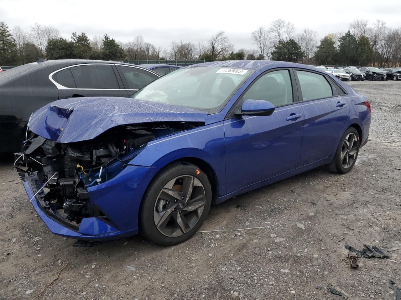 2023 HYUNDAI ELANTRA SEL VIN:KMHLS4AG3PU615554