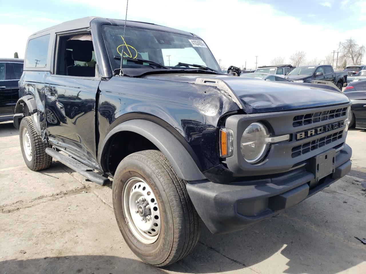 2022 FORD BRONCO BASE VIN:1FMDE5AH7NLB09531