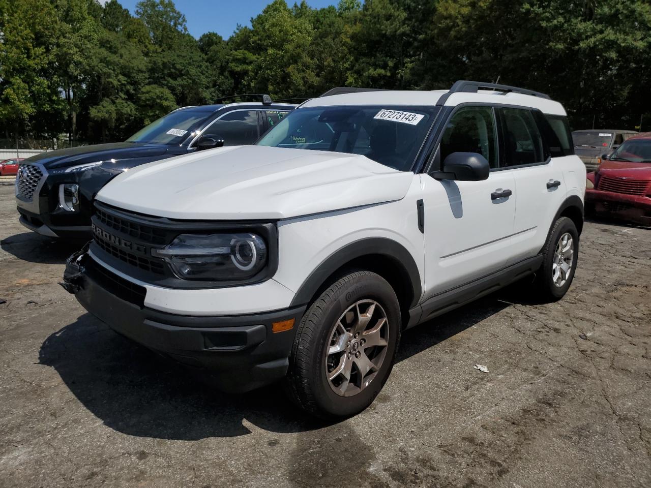 2022 FORD BRONCO SPORT  VIN:3FMCR9A67NRD92052