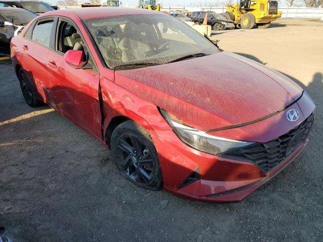 2021 HYUNDAI ELANTRA SEL VIN: KMHLM4AG6MU125566