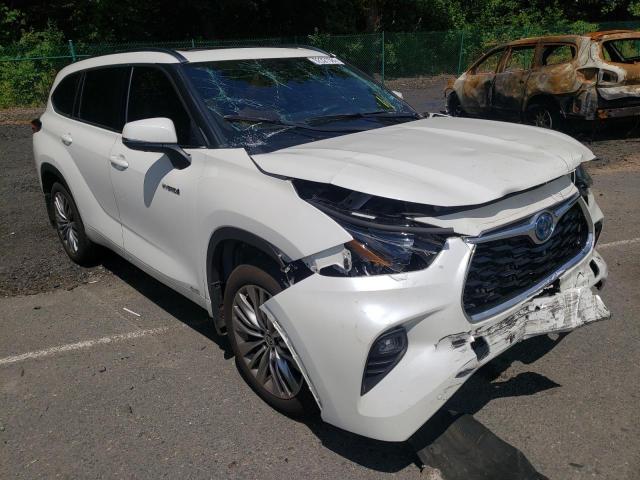 2021 TOYOTA HIGHLANDER HYBRID PLATINUM VIN: 5TDEBRCH0MS051815