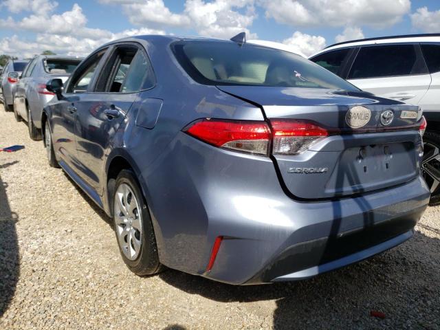 2021 TOYOTA COROLLA LE VIN: JTDEPMAE0MJ125955