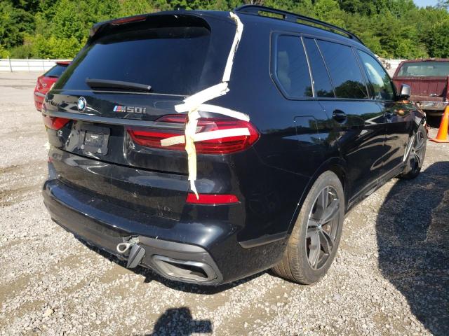 2021 BMW X7 M50I VIN: 5UXCX6C05M9G44135