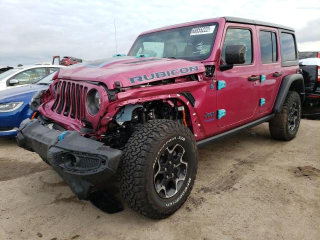 2021 JEEP WRANGLER UNLIMITED RUBICON 4XE VIN: 1C4JJX***********