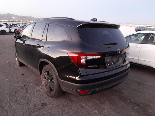 2021 HONDA PILOT BLACK VIN: 5FNYF6H75MB016952