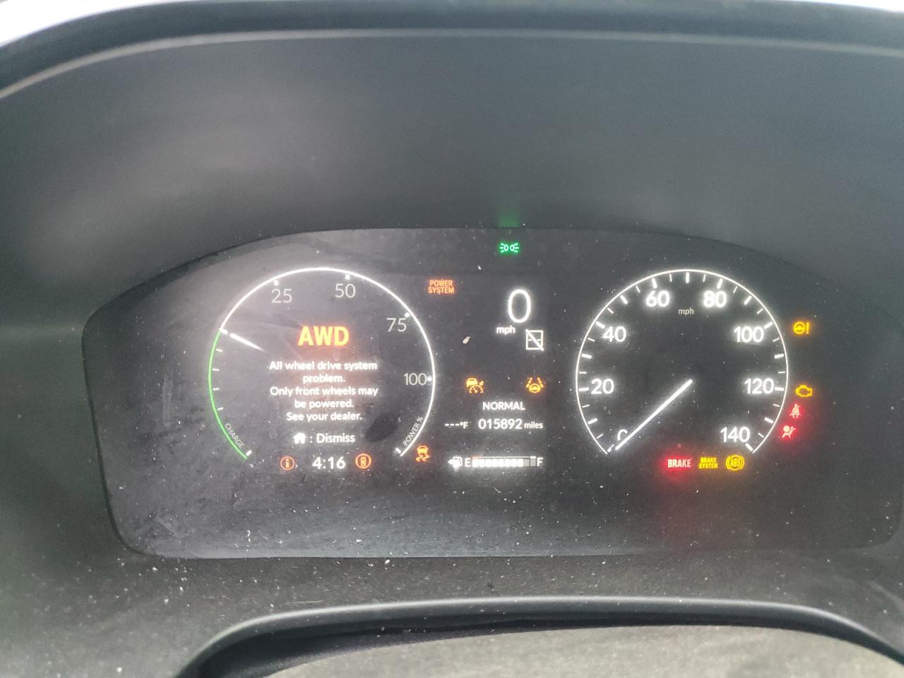2023 HONDA CR-V SPORT VIN:7FARS6H5XPE028246