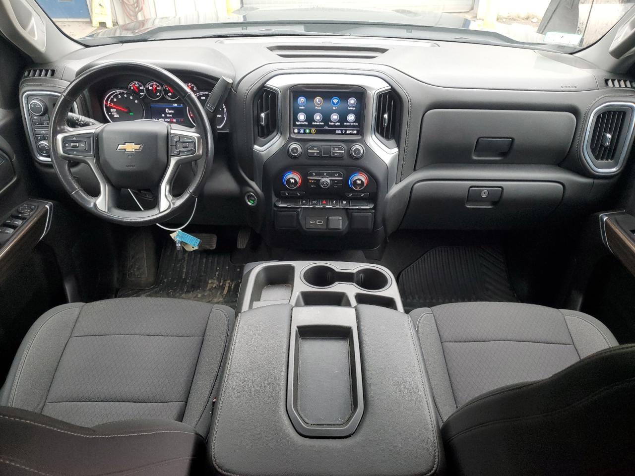 2022 CHEVROLET SILVERADO LTD K1500 LT-L VIN:1GCRYJEK3NZ177449