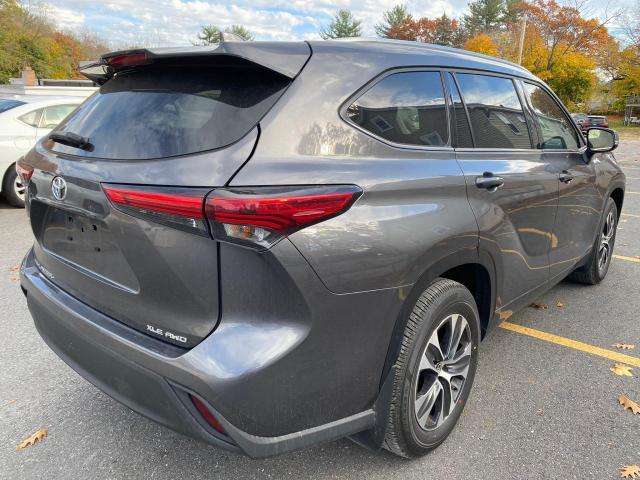 2021 TOYOTA HIGHLANDER XLE VIN: 5TDGZRBH8MS129263