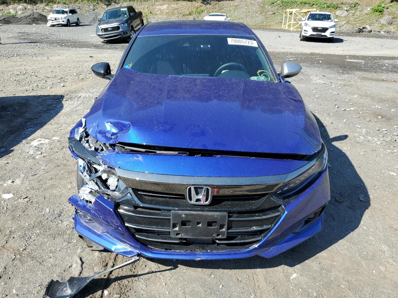 2022 HONDA ACCORD SPORT VIN:1HGCV1F39NA075076
