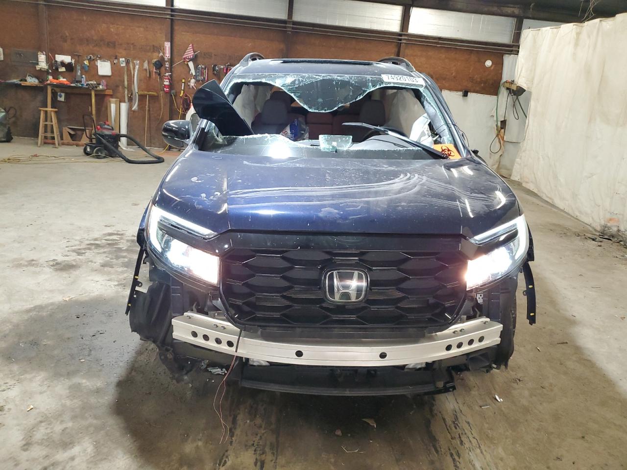2022 HONDA PASSPORT ELITE VIN:5FNYF8H07NB023885
