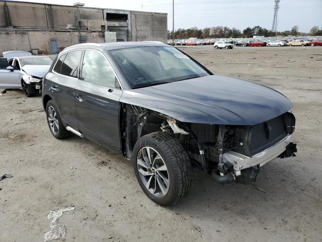 2021 AUDI Q5 PREMIUM PLUS VIN: WA1BAAFY1M2007763