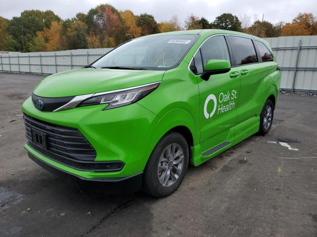 2021 TOYOTA SIENNA LE VIN: 5TDKSKFC7MS031765