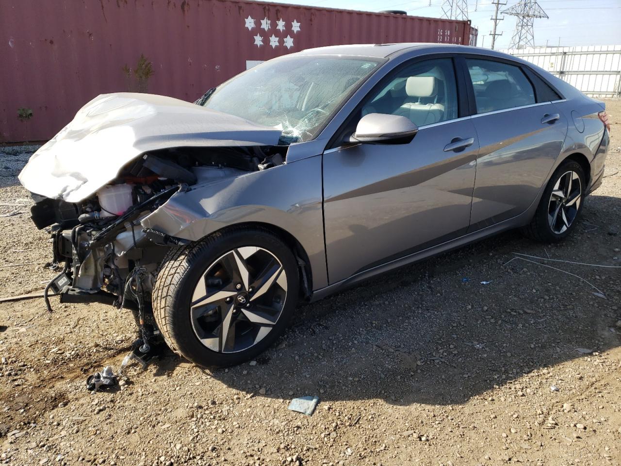 2023 HYUNDAI ELANTRA LIMITED VIN:KMHLN4AJ2PU040902