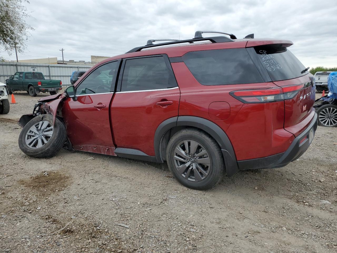 2022 NISSAN PATHFINDER SV VIN:5N1DR3BC0NC235791