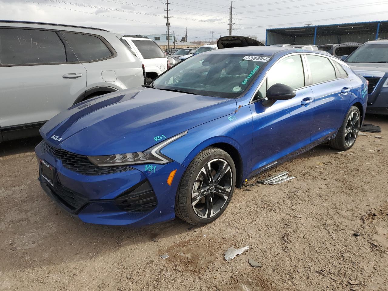 2022 KIA K5 GT LINE VIN:5XXG64J26NG143108