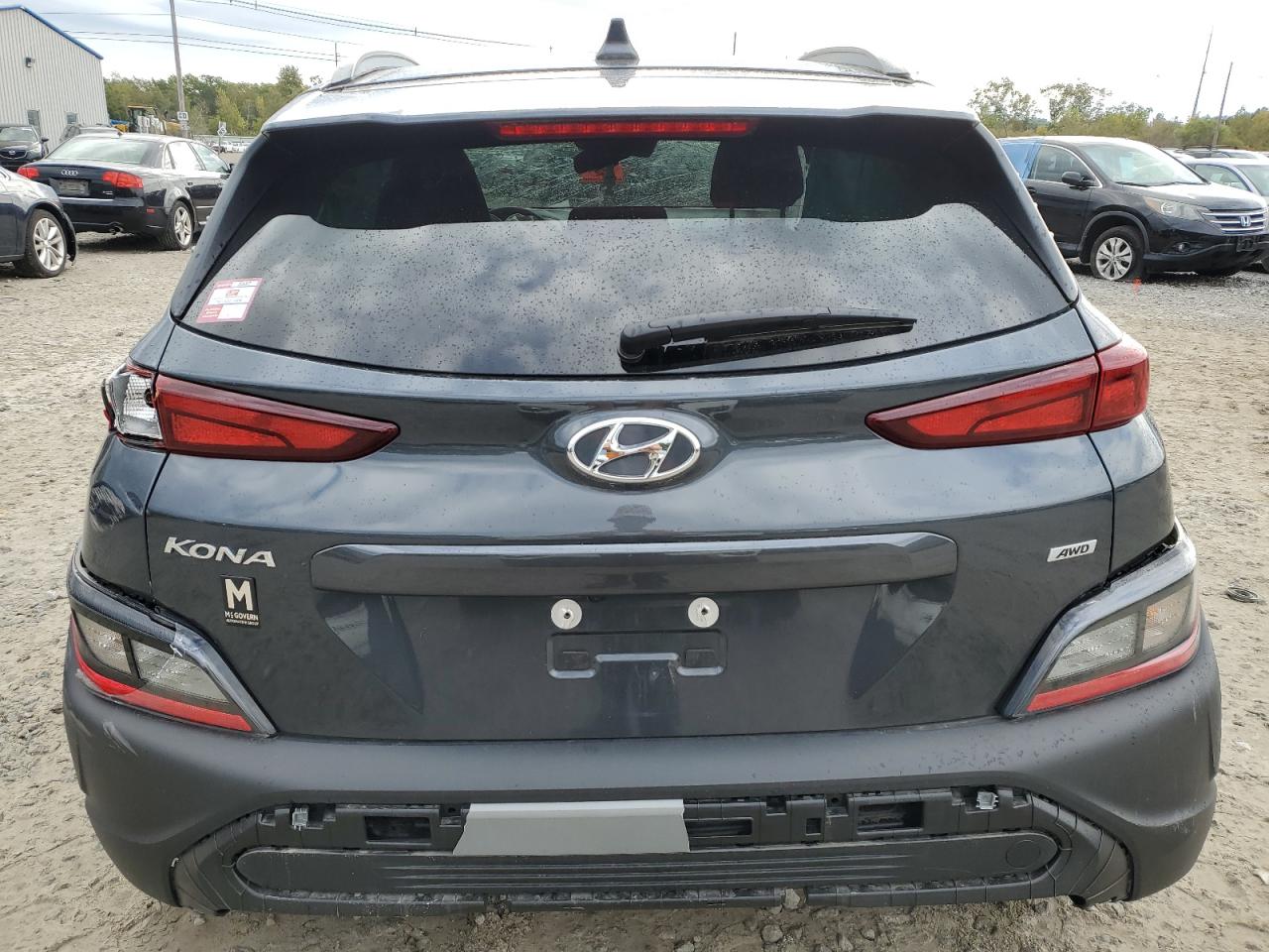 2022 HYUNDAI KONA SEL VIN:KM8K6CAB9NU927163