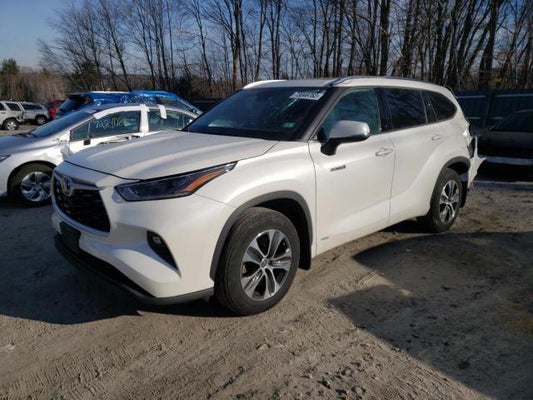 2021 TOYOTA HIGHLANDER HYBRID XLE VIN: 5TDHBRCH9MS514452