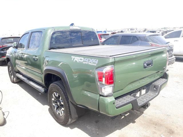 2021 TOYOTA TACOMA DOUBLE CAB VIN: 3TMCZ5AN0MM374895