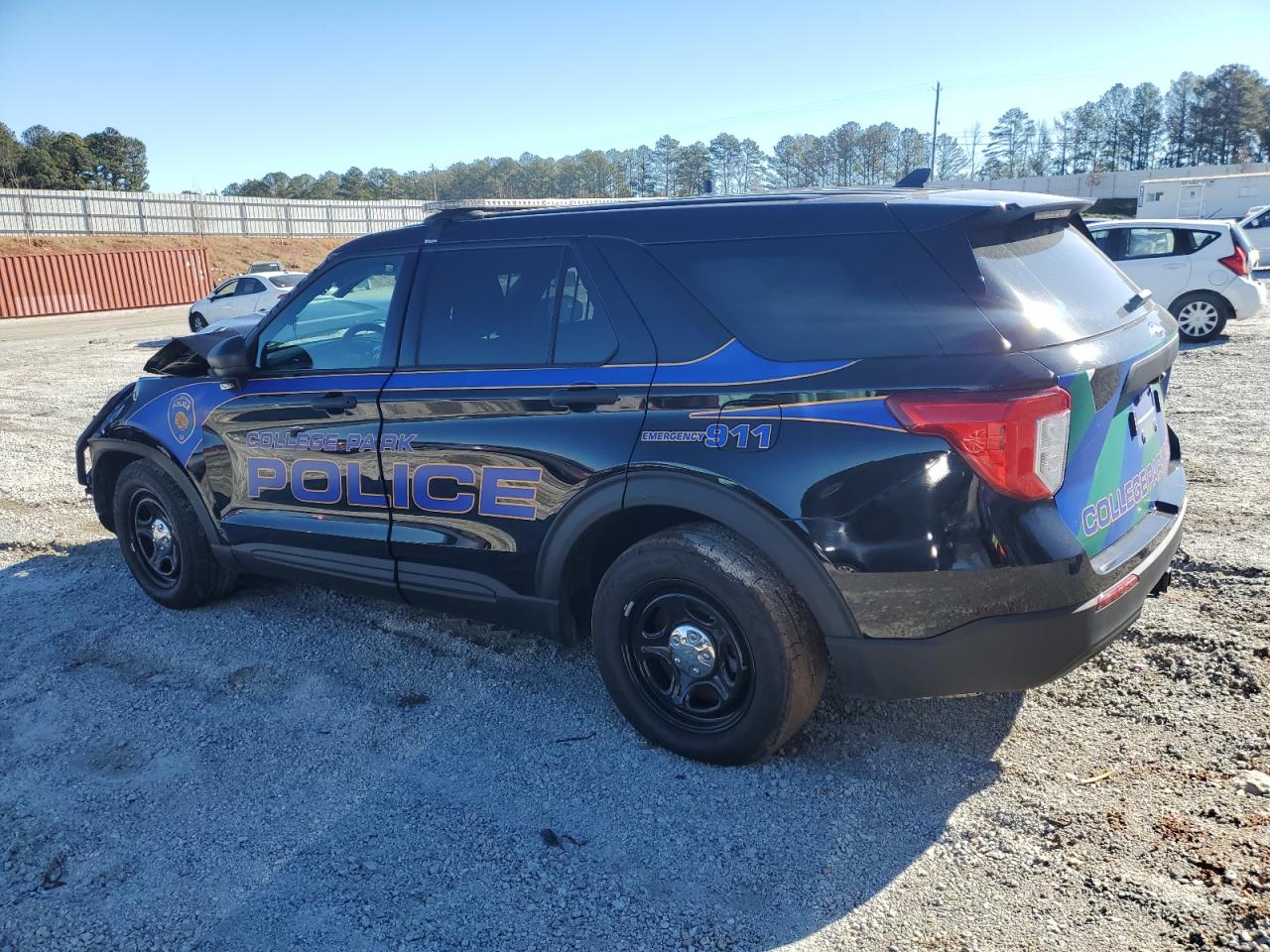 2022 FORD EXPLORER POLICE INTERCEPTOR VIN:1FM5K8AB1NGB74880