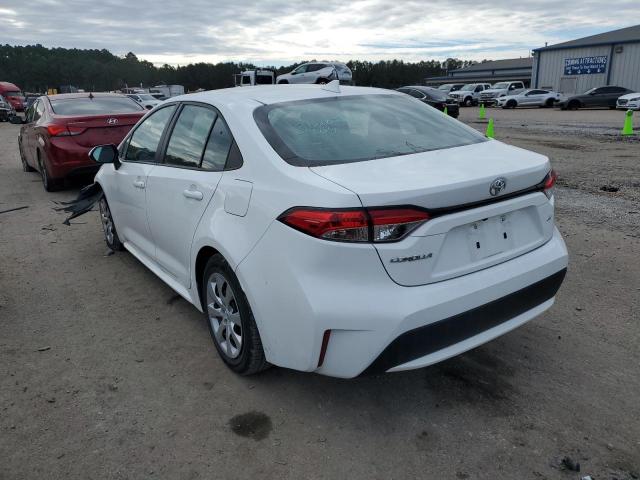 2021 TOYOTA COROLLA LE VIN: 5YFEPMAE5MP167405