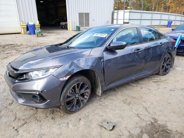 2021 HONDA CIVIC SPORT VIN: 2HGFC2F8XMH510711