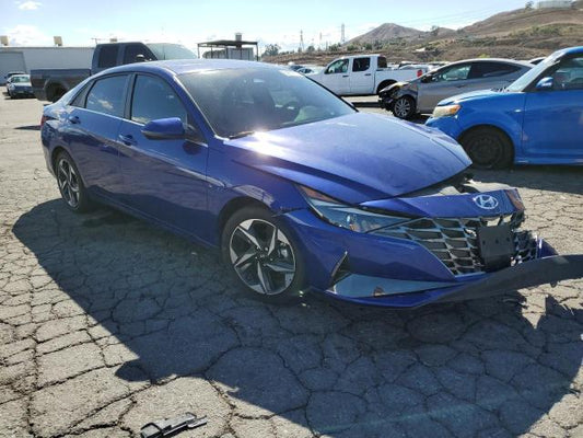 2021 HYUNDAI ELANTRA SEL VIN: 5NPLN4AG4MH019595