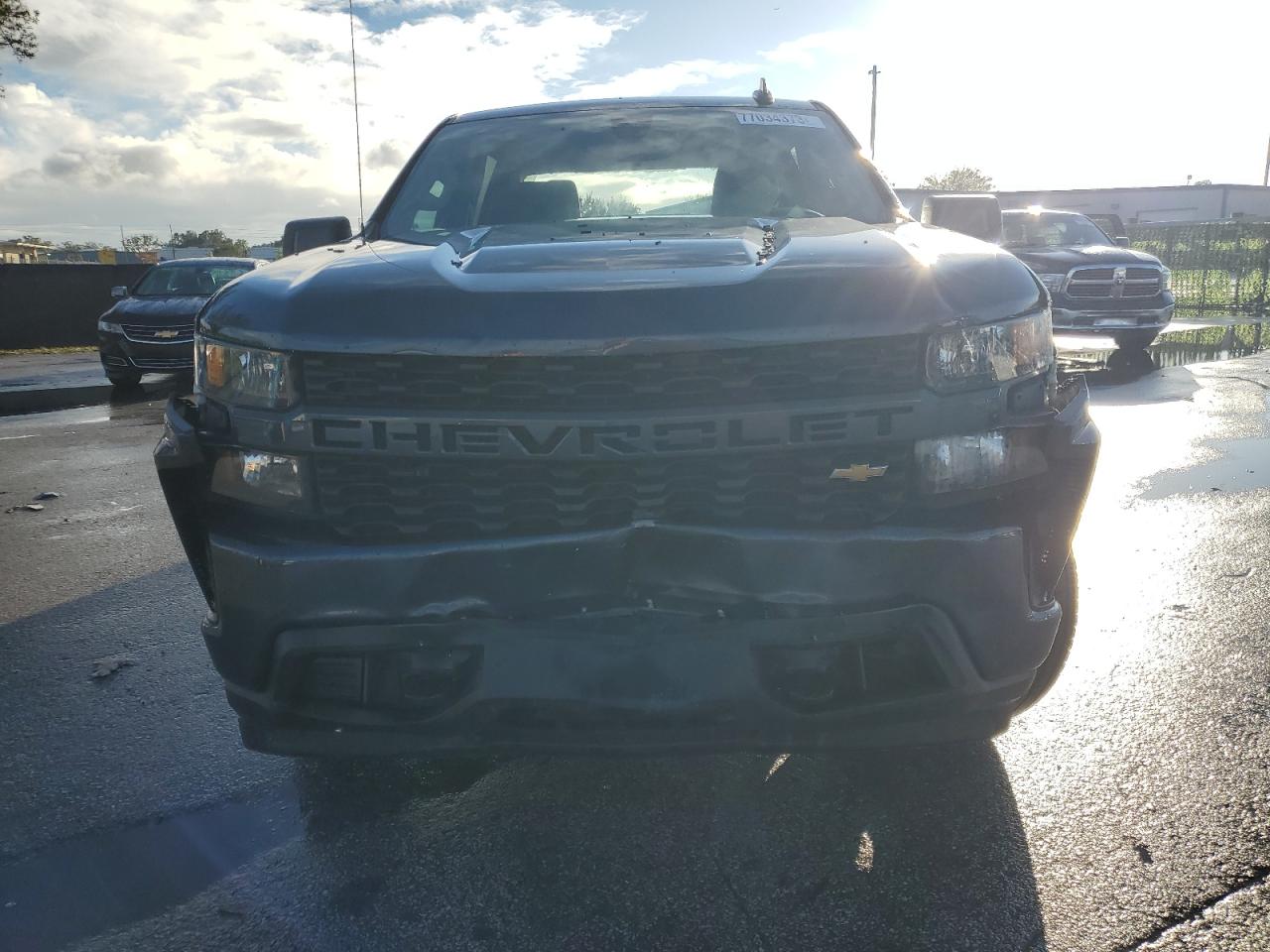 2022 CHEVROLET SILVERADO LTD C1500 CUSTOM VIN:1GCPWBEK2NZ217104