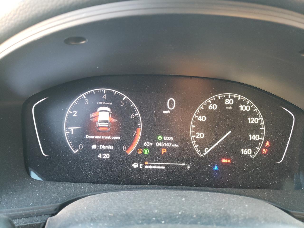 2022 HONDA CIVIC SPORT VIN:2HGFE2F59NH559884