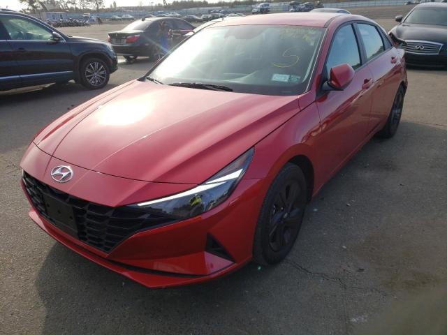 2021 HYUNDAI ELANTRA SEL VIN: 5NPLS4AG9MH036742