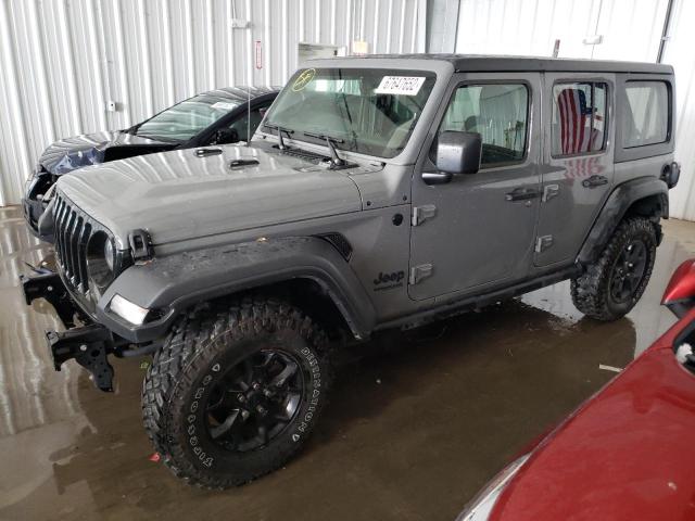 2021 JEEP WRANGLER UNLIMITED SPORT VIN: 1C4HJXDG3MW646524