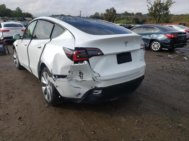 2021 TESLA MODEL Y VIN: 5YJYGDEE9MF134684