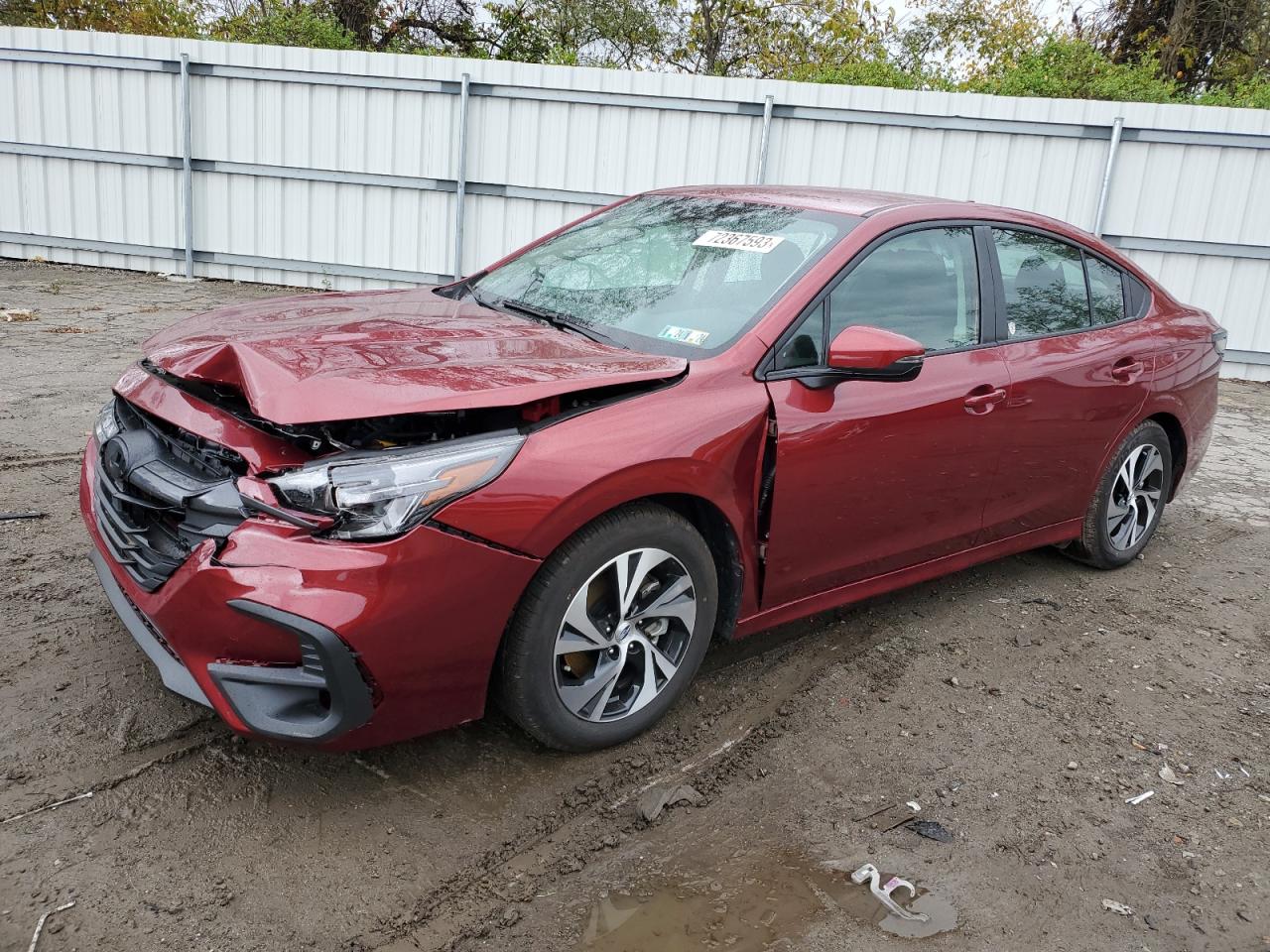 2023 SUBARU LEGACY PREMIUM VIN:4S3BWAD68P3009050