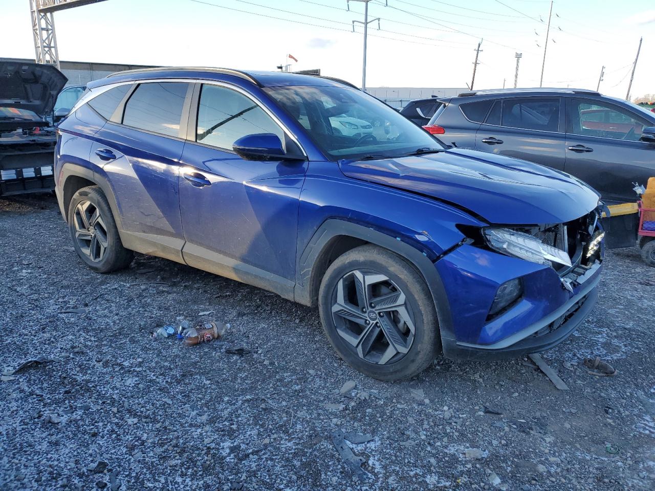 2022 HYUNDAI TUCSON SEL VIN:5NMJFCAE7NH066227