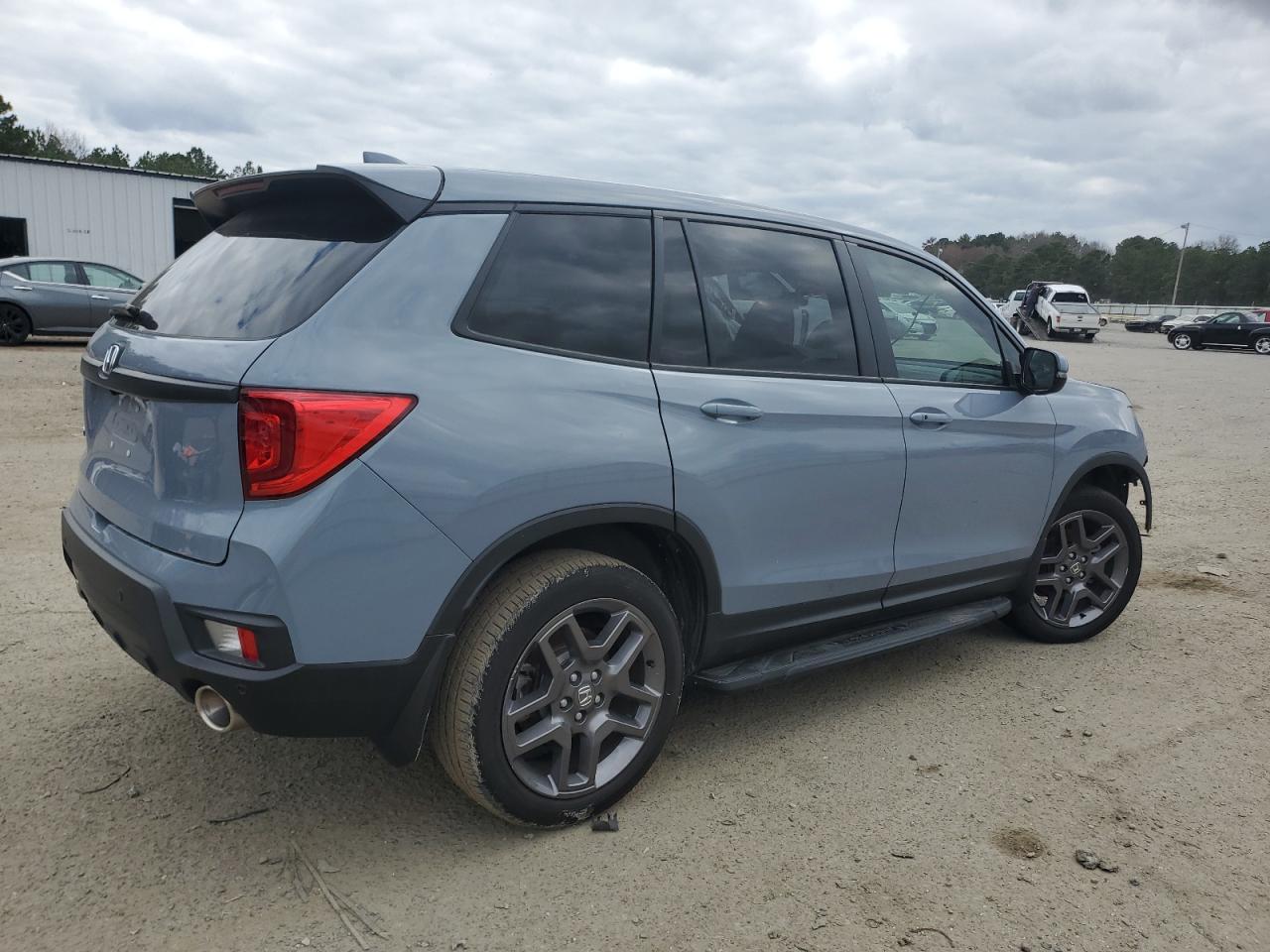 2022 HONDA PASSPORT EXL VIN:5FNYF7H57NB005666