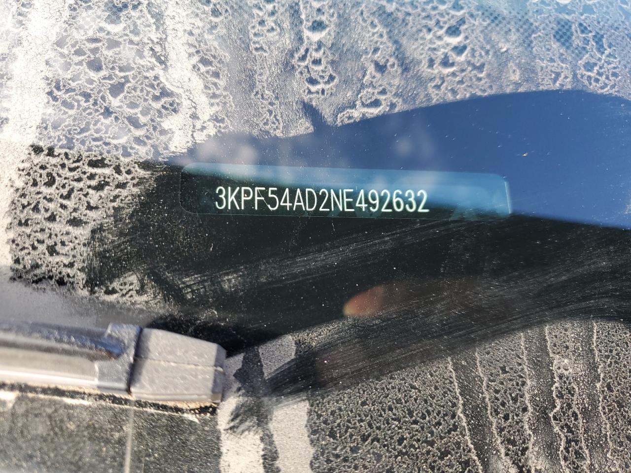 2022 KIA FORTE GT LINE VIN:3KPF54AD2NE492632