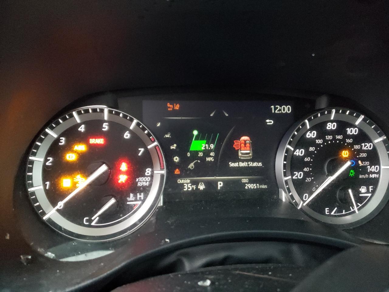 2022 TOYOTA HIGHLANDER XLE VIN:5TDGZRAH0NS118583