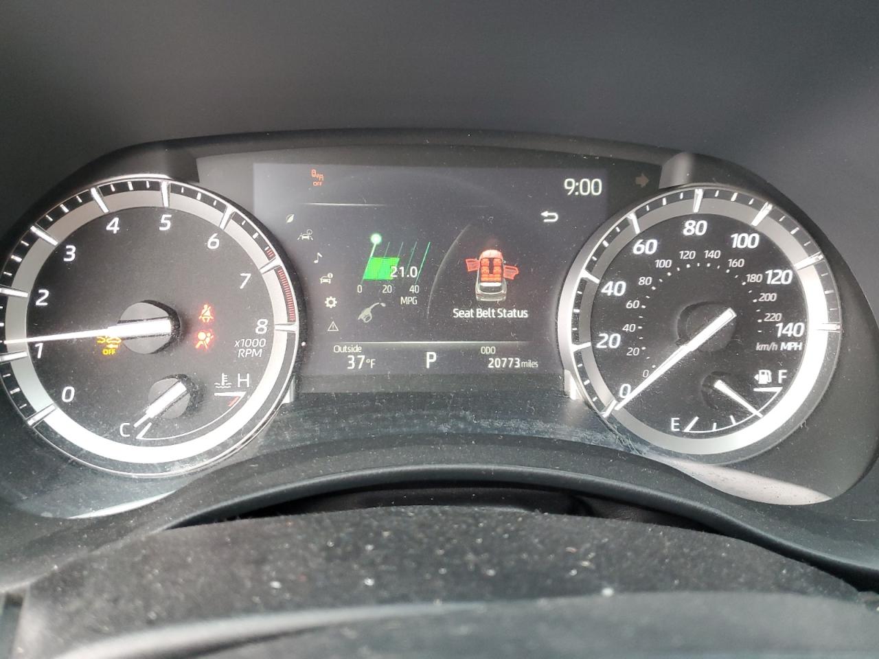 2022 TOYOTA HIGHLANDER XLE VIN:5TDGZRBH1NS575935